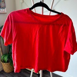 Lululemon Crop Tee